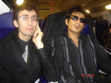 ibra et ajay!!! le maroc a cot� de l'inde