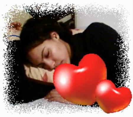 la princesse asmae ki dort com un ange